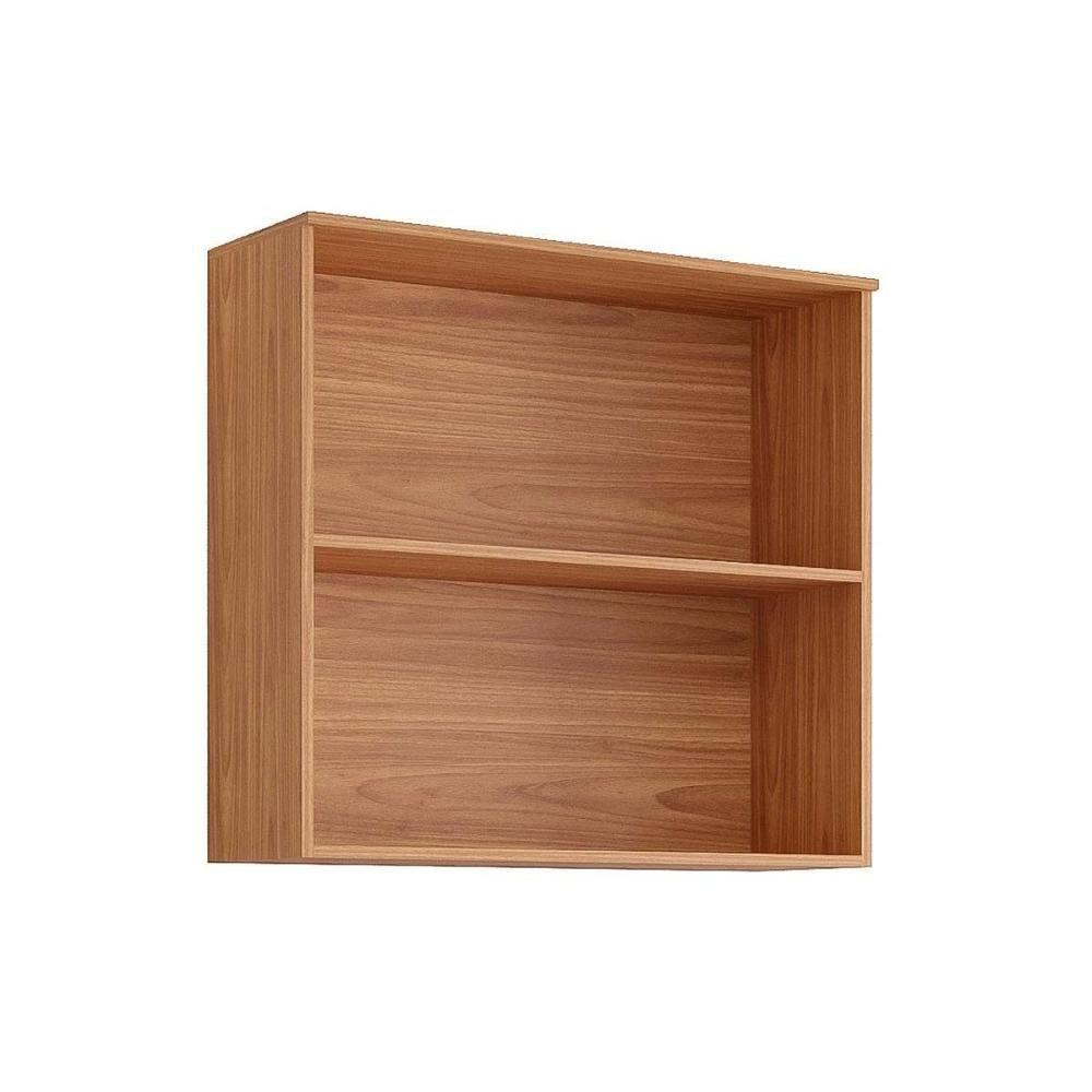 Miniatura Armário Aéreo P- Cozinha Basculantes C- 1 Vidro 80 Cm Freijo - Mgm