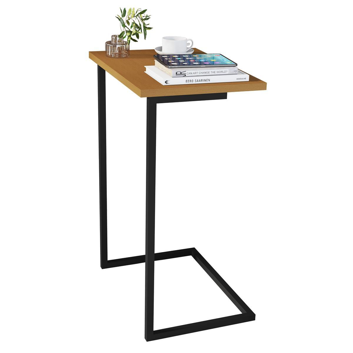 Miniatura Mesa Lateral Apoio Sofá E Decoração Jb 4775 - Allure Madeira