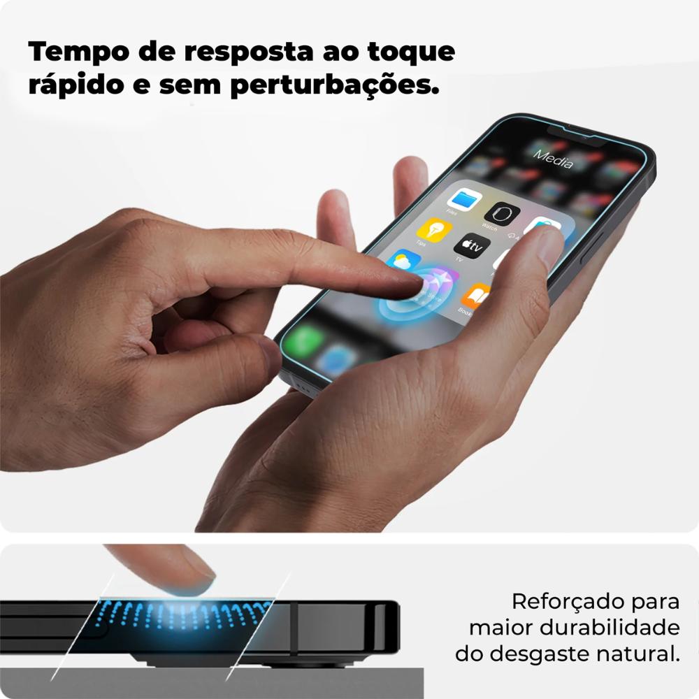 Miniatura Película para iPhone XS Max - Ultra Glass - Preta - Gshield