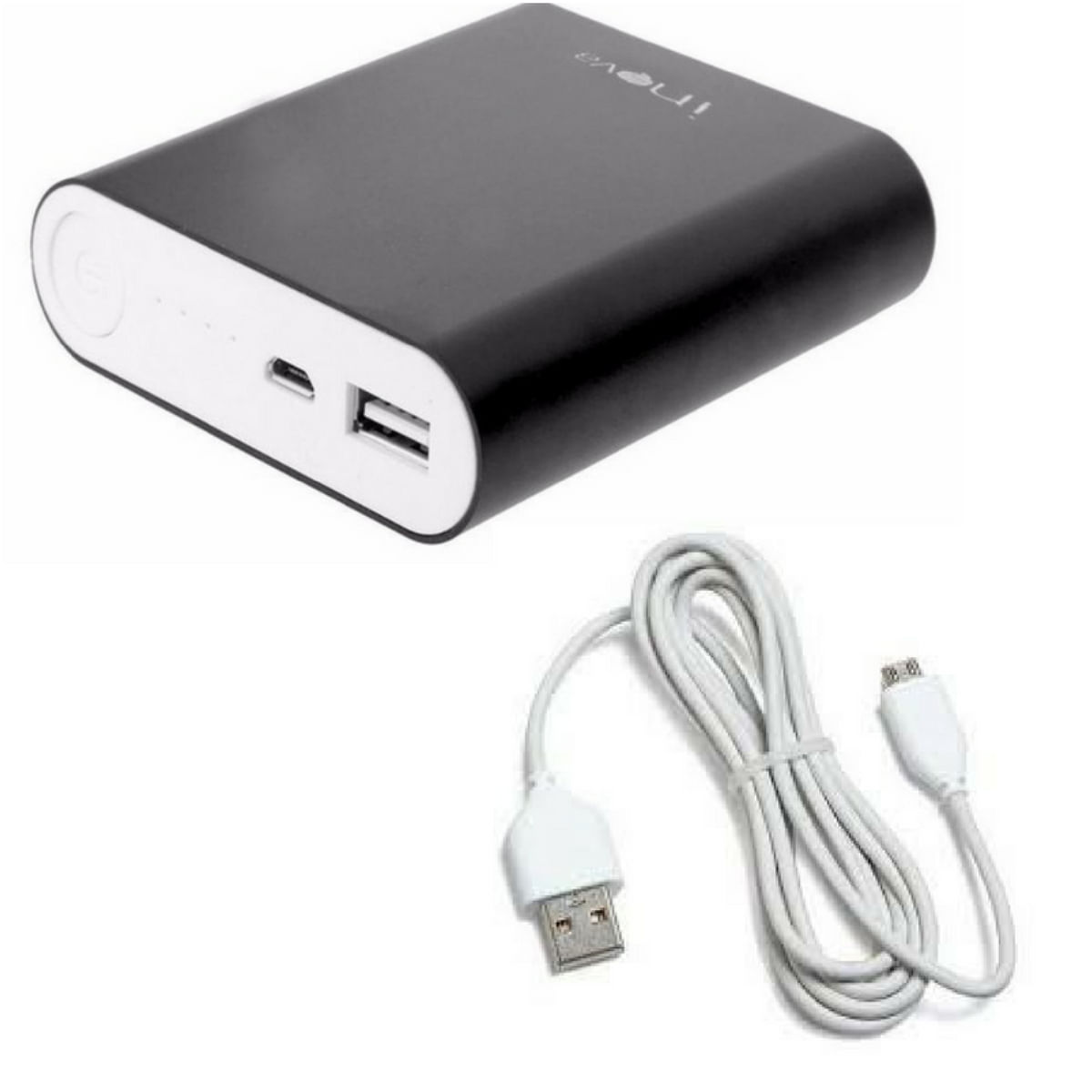 Miniatura Power Bank Carregador Portátil Inova Celular Smartphone