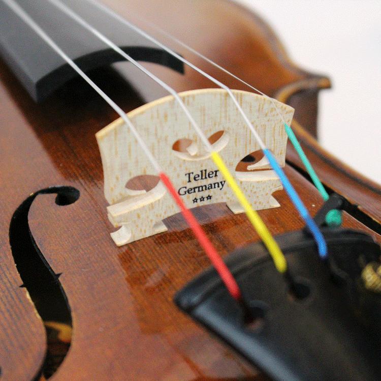 Violino Feito À Mão Verniz À Óleo 4/4 Fundo Inteiro