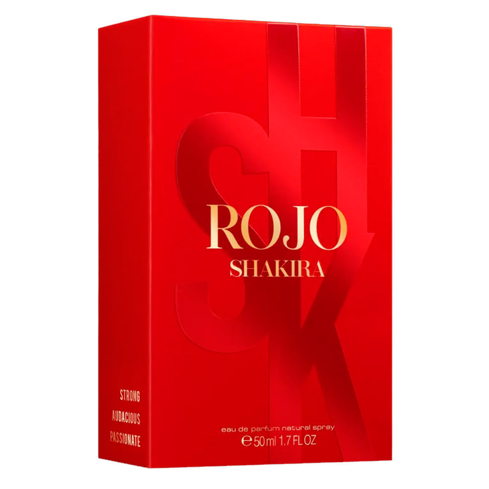Miniatura Perfume Rojo Shakira Eau de Parfum 80ml