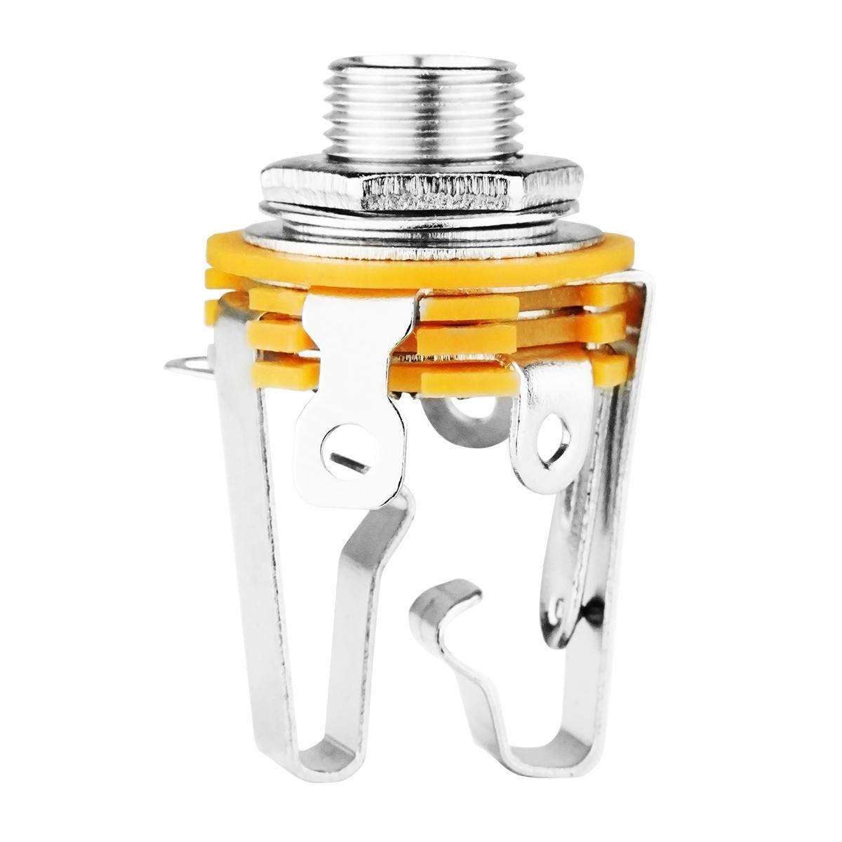 Miniatura Conector Jack P10 Estéreo Aberto Para Painel E Instrumentos