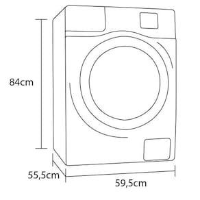 Miniatura Secadora Electrolux STL11 Essential Care 11kg - Branca 110V