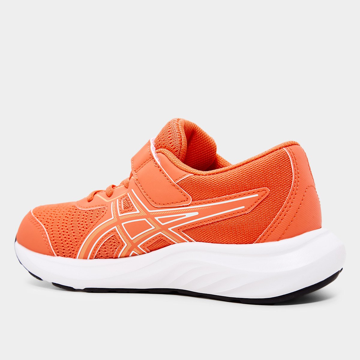 Miniatura Tênis Infantil Asics Contend 9 Ps Laranja+Branco - 27