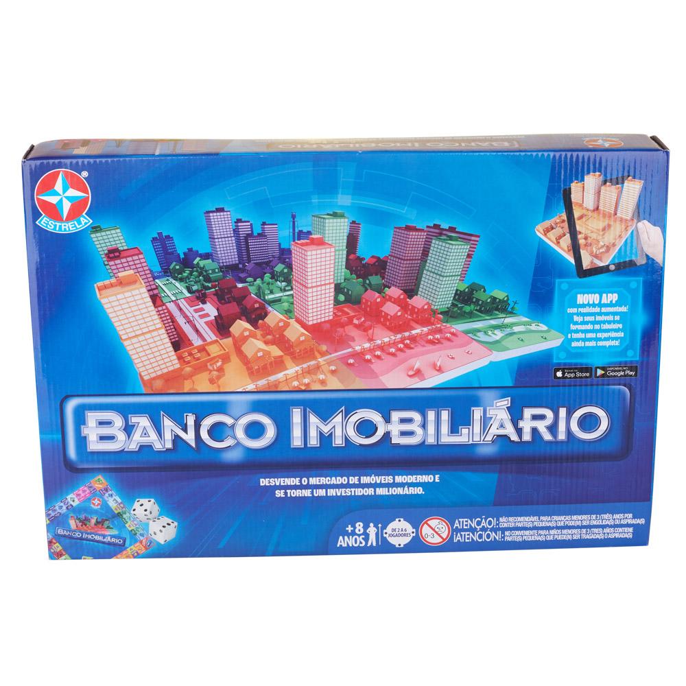 Miniatura Jogo Banco Imobiliário Realidade Aumentada Estrela