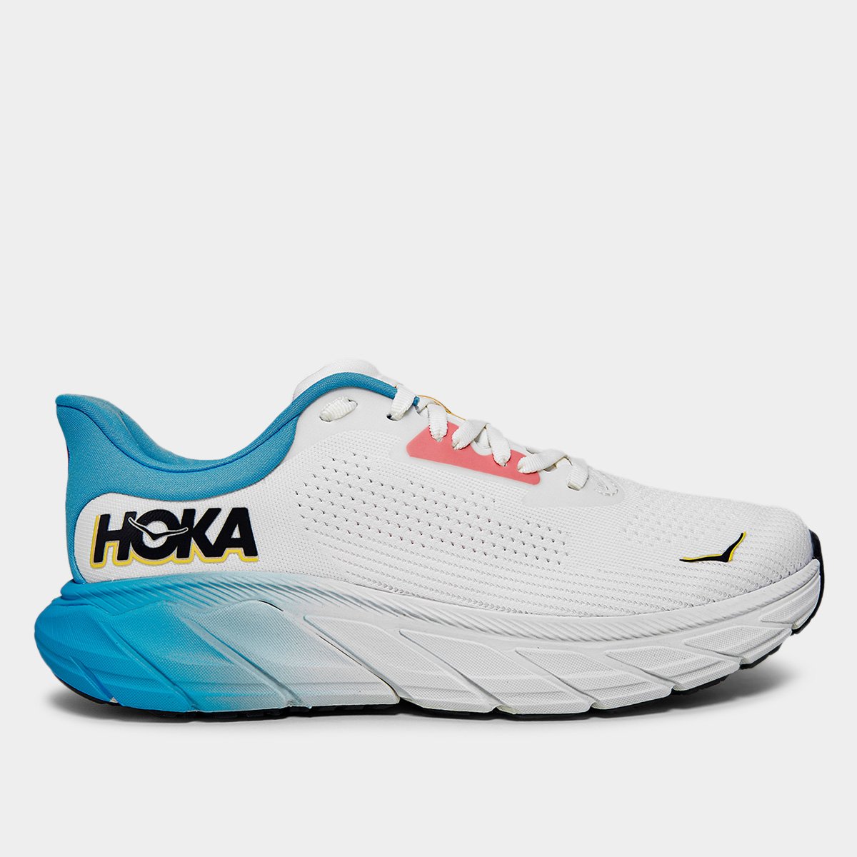 Miniatura Tênis Hoka Arahi 7 Feminino Branco - 36
