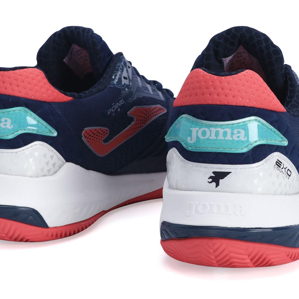 Miniatura Tênis Joma Point Clay - Saibro - Marinho Rosa e Branco 42