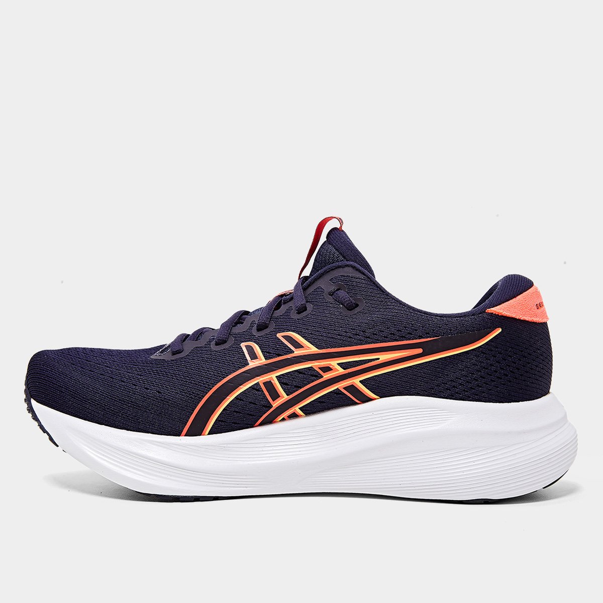 Miniatura Tênis Asics Gel-Excite 11 Masculino Marinho+Vermelho - 39