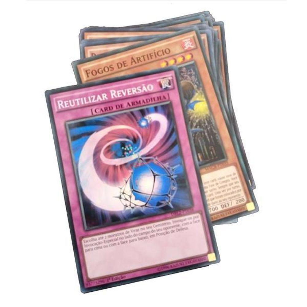 Miniatura Caixa Cartas Jogo Combate Rank Yu Gi Oh 50 Cards