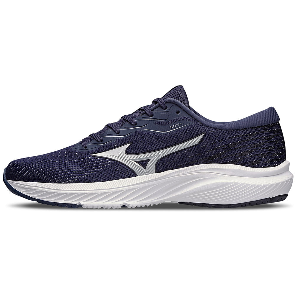 Miniatura Tênis de Corrida Masculino Mizuno Goya Azul - 38