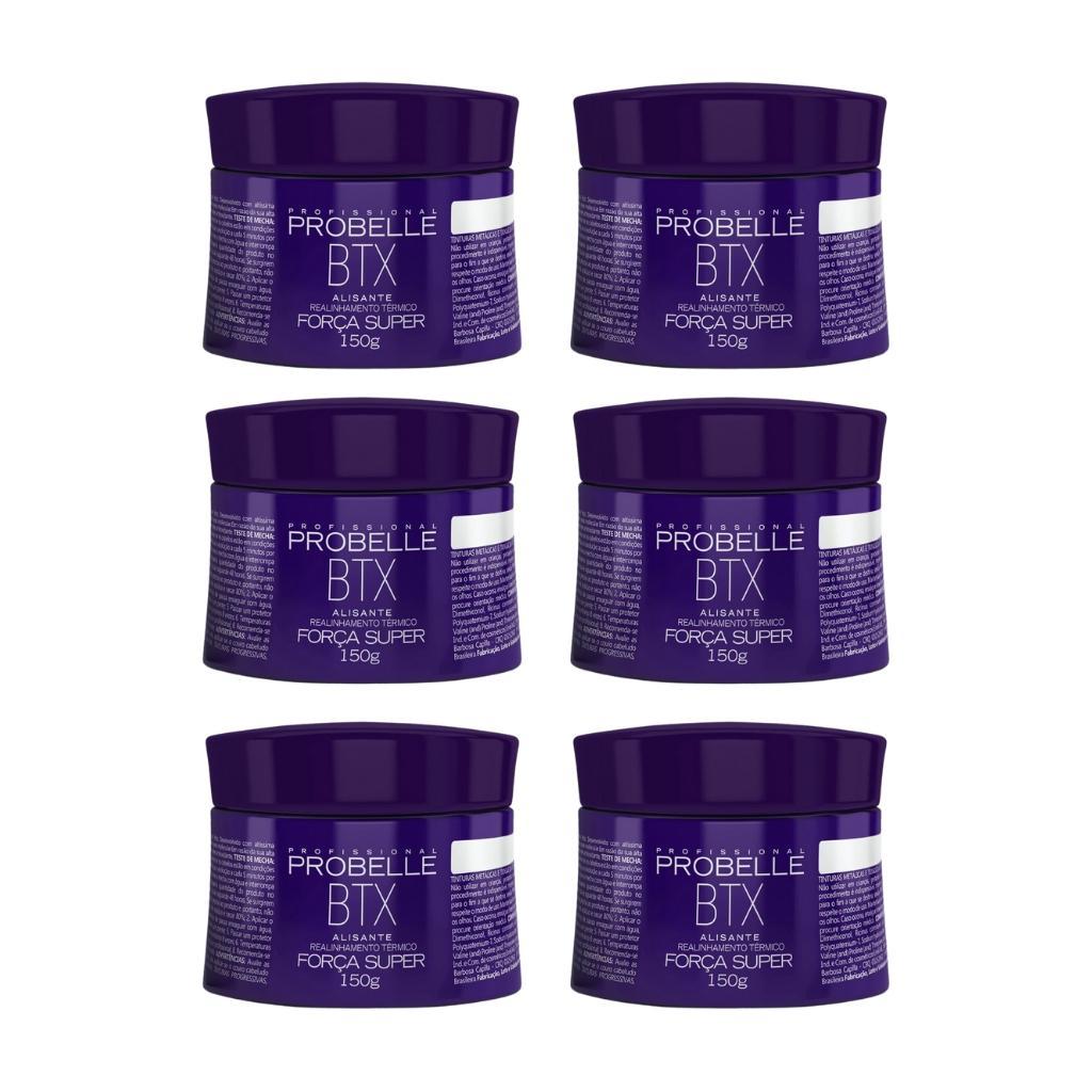 Miniatura Botox Capilar Probelle Super Força 150G - Kit Com 6Un