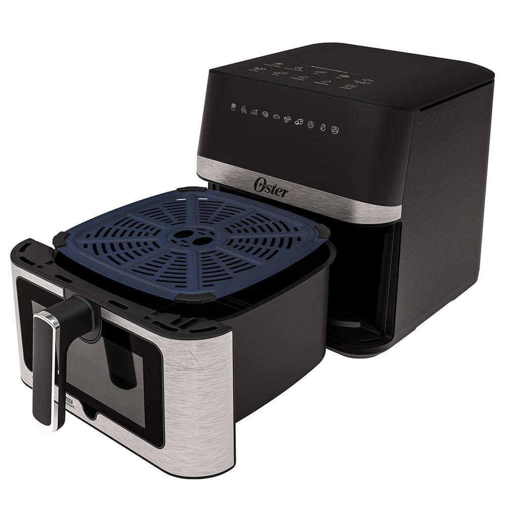 Fritadeira Oster Inox Diamondtech 7,5L Com Visor Transparente 110V