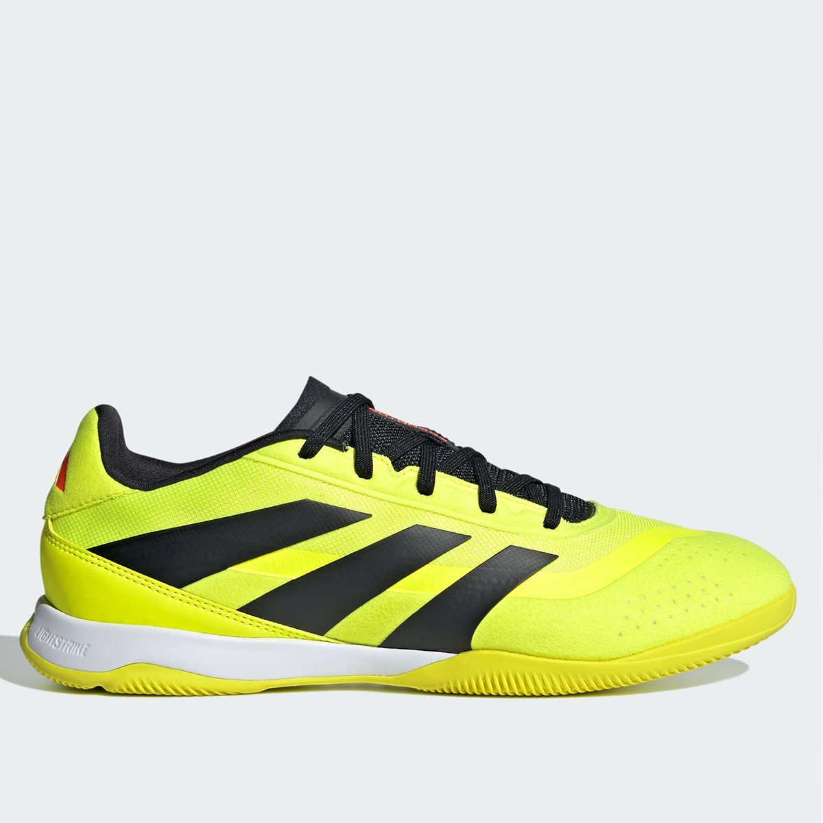 Miniatura Chuteira Futsal Adidas Predator 24 Academy Low Unissex Amarelo+Preto - 37