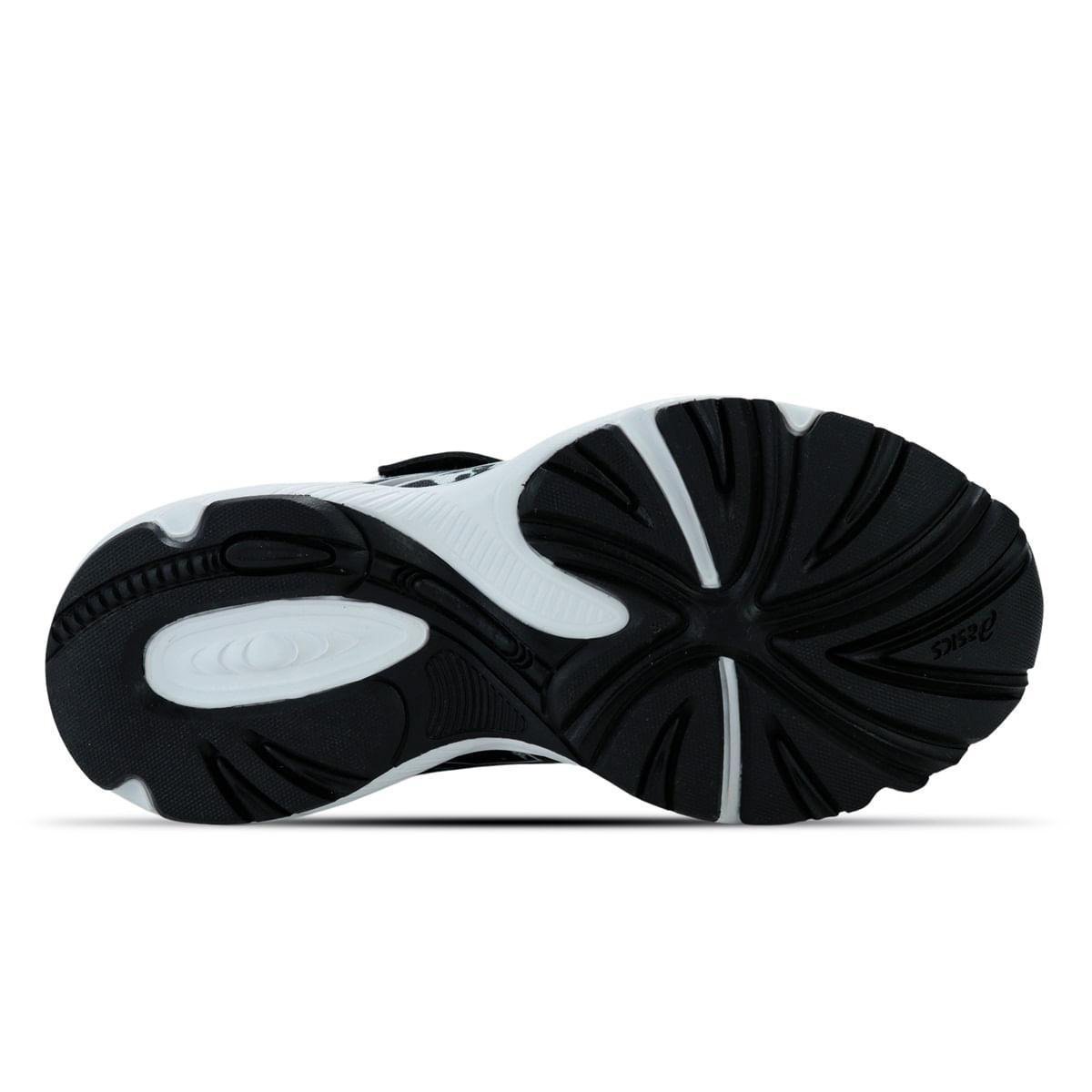 Miniatura Tênis Infantil Asics Fantasy 4 Ps Preto+Branco - 26