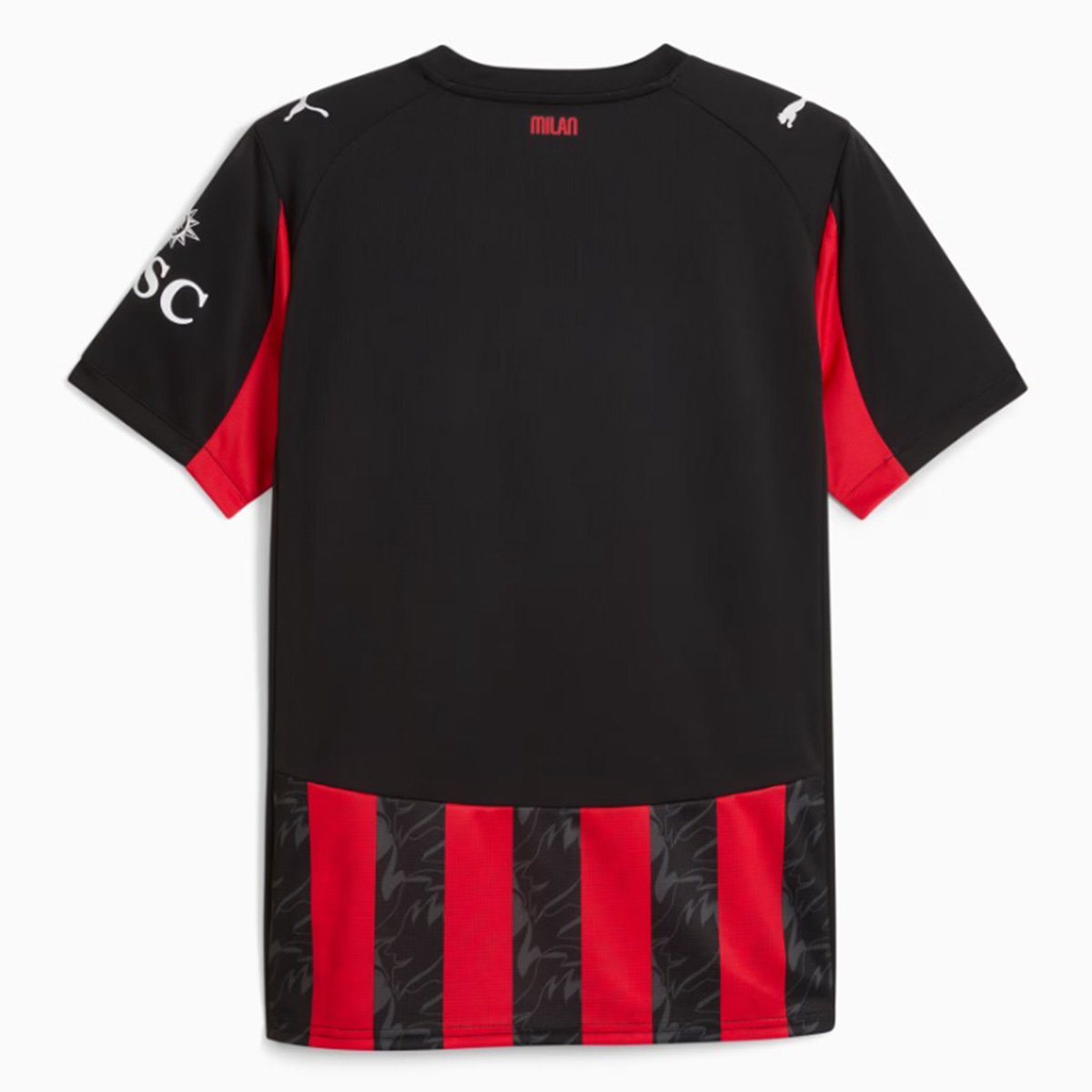 Miniatura Camisa Milan Home 25/26 s/n Torcedor Puma Masculina Vermelho - EGG