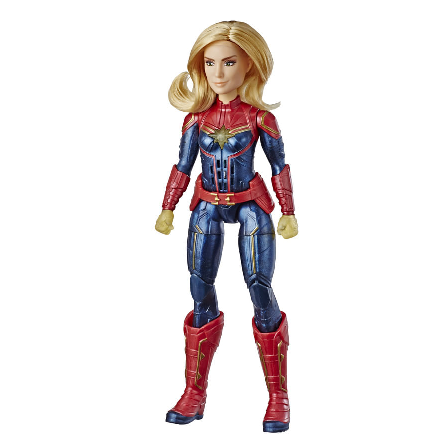 Miniatura Boneca Capitã Marvel com Som 30cm - Marvel