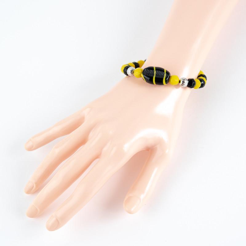 Miniatura Pulseira Oxumare Orixá Umbanda Candomblé - Escolha A Cor