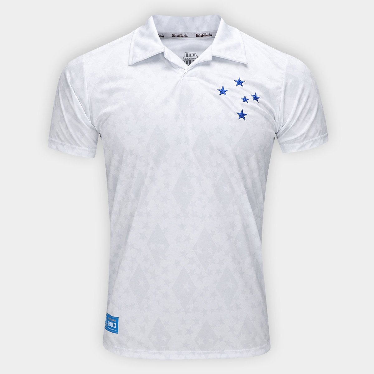 Miniatura Camisa Cruzeiro 1993 Retrômania Masculina Branco - P