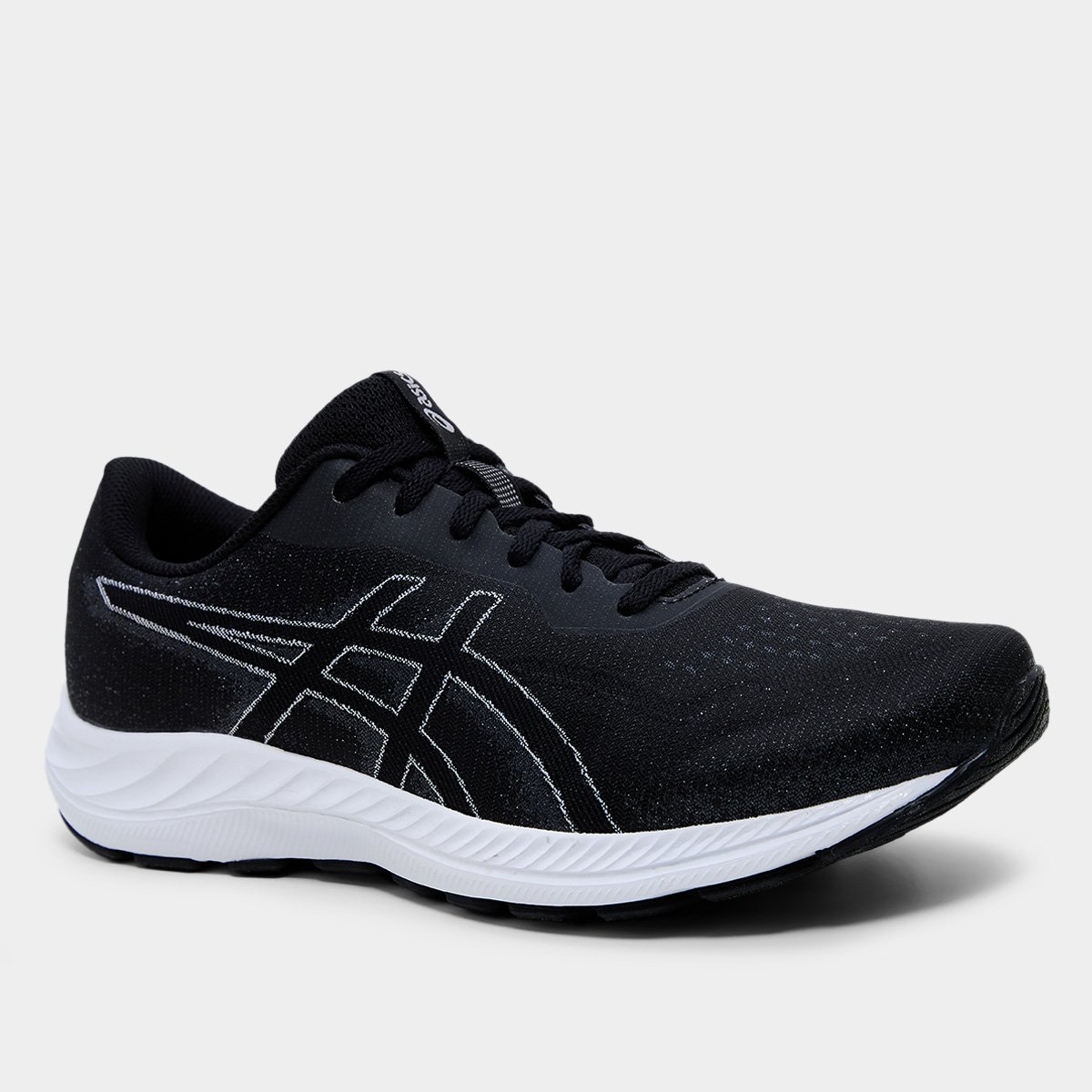 Miniatura Tênis Asics Ugoki Feminino Preto+Branco - 34