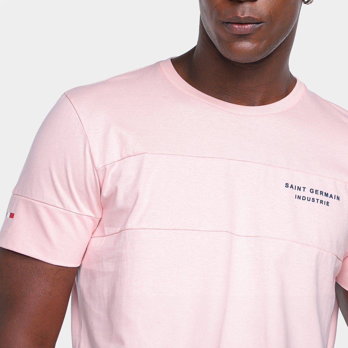 Miniatura Camiseta Industrie Long Masculina Rosa - G