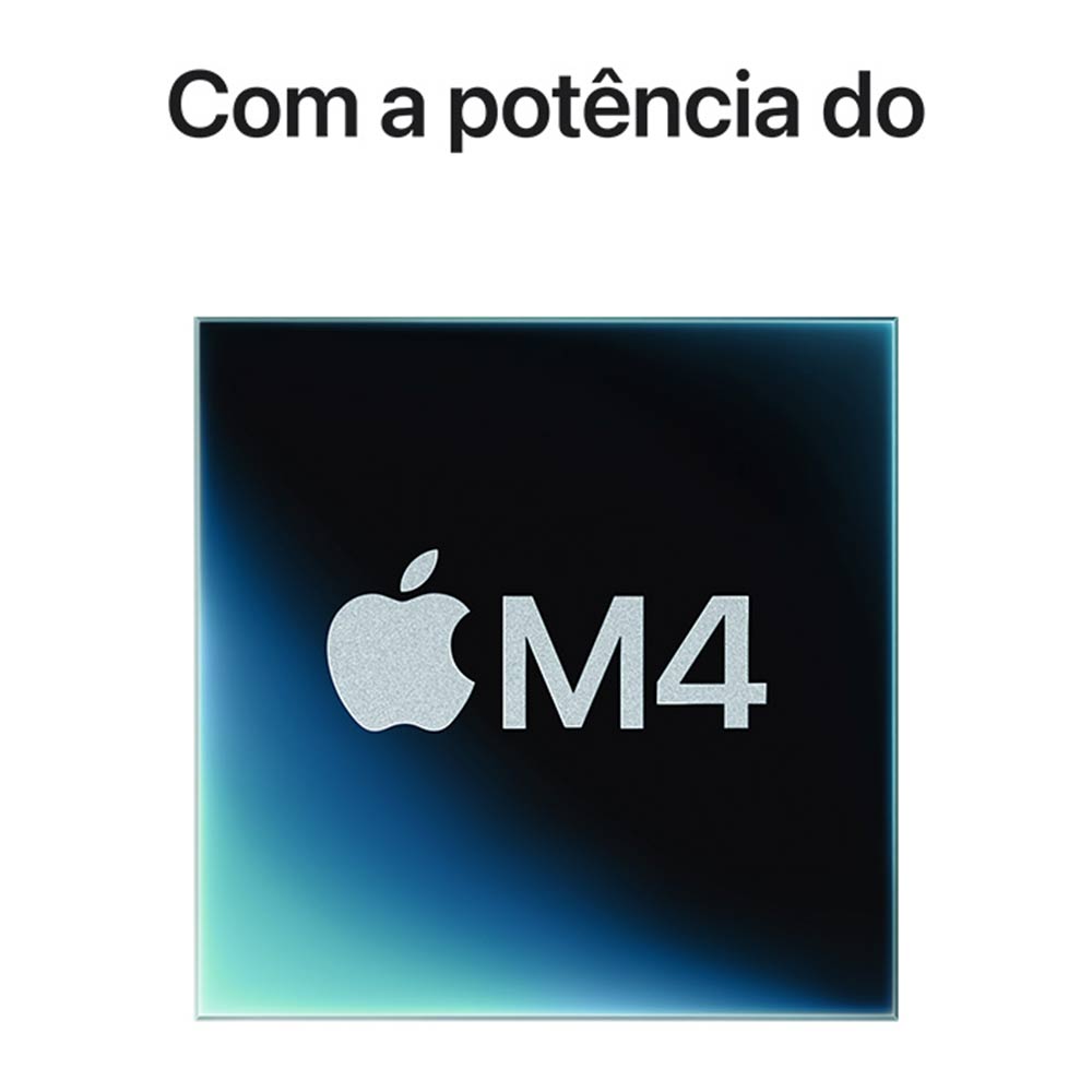 Miniatura Mac Mini Chip M4 Pro (24 GB, SSD de 512 GB) - Prateado Bivolt