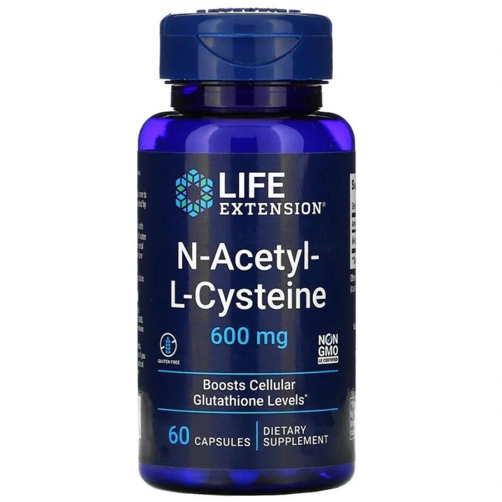 Miniatura Nac N-acetil-l-cisteína (glutationa Celular)600 Mg 60 Cáps