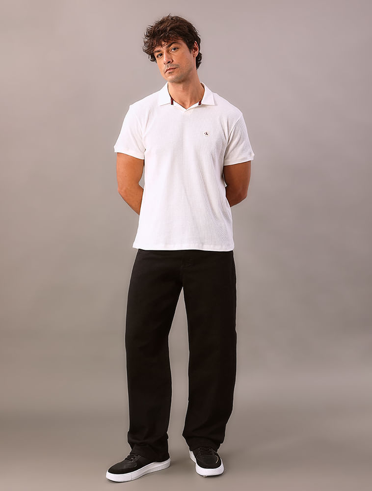 Calça Color Baggy Infinite Black - Preto