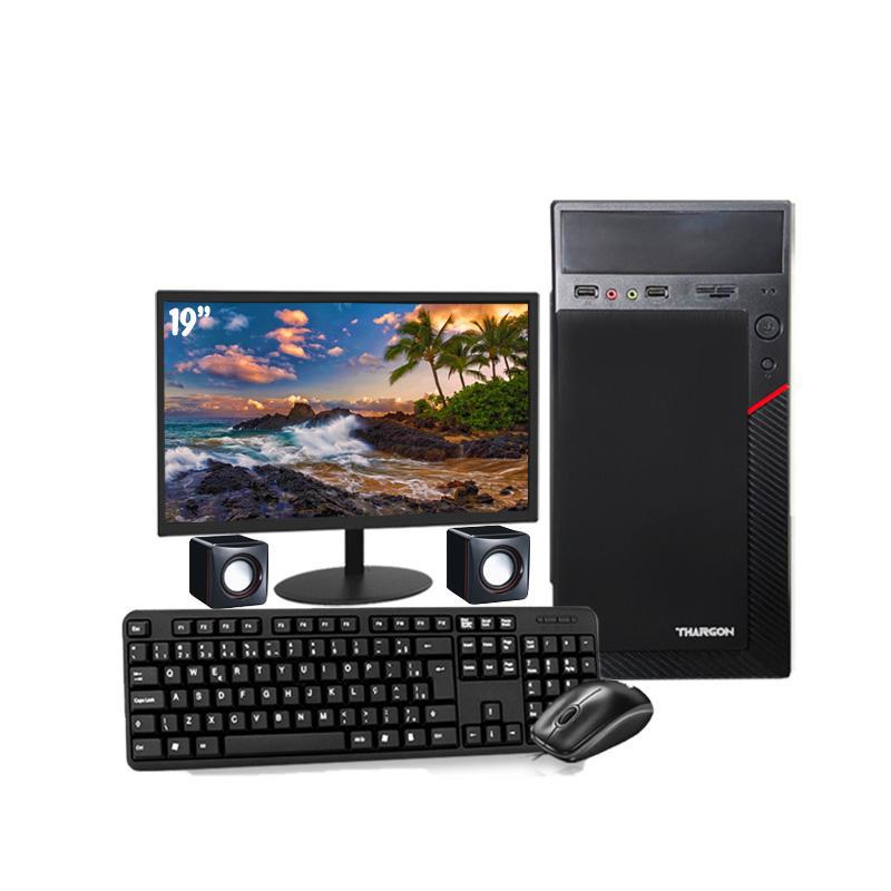 Miniatura Computador Pc Completo I7 3 8Gb Ddr3 Ssd 480Gb Monitor 19