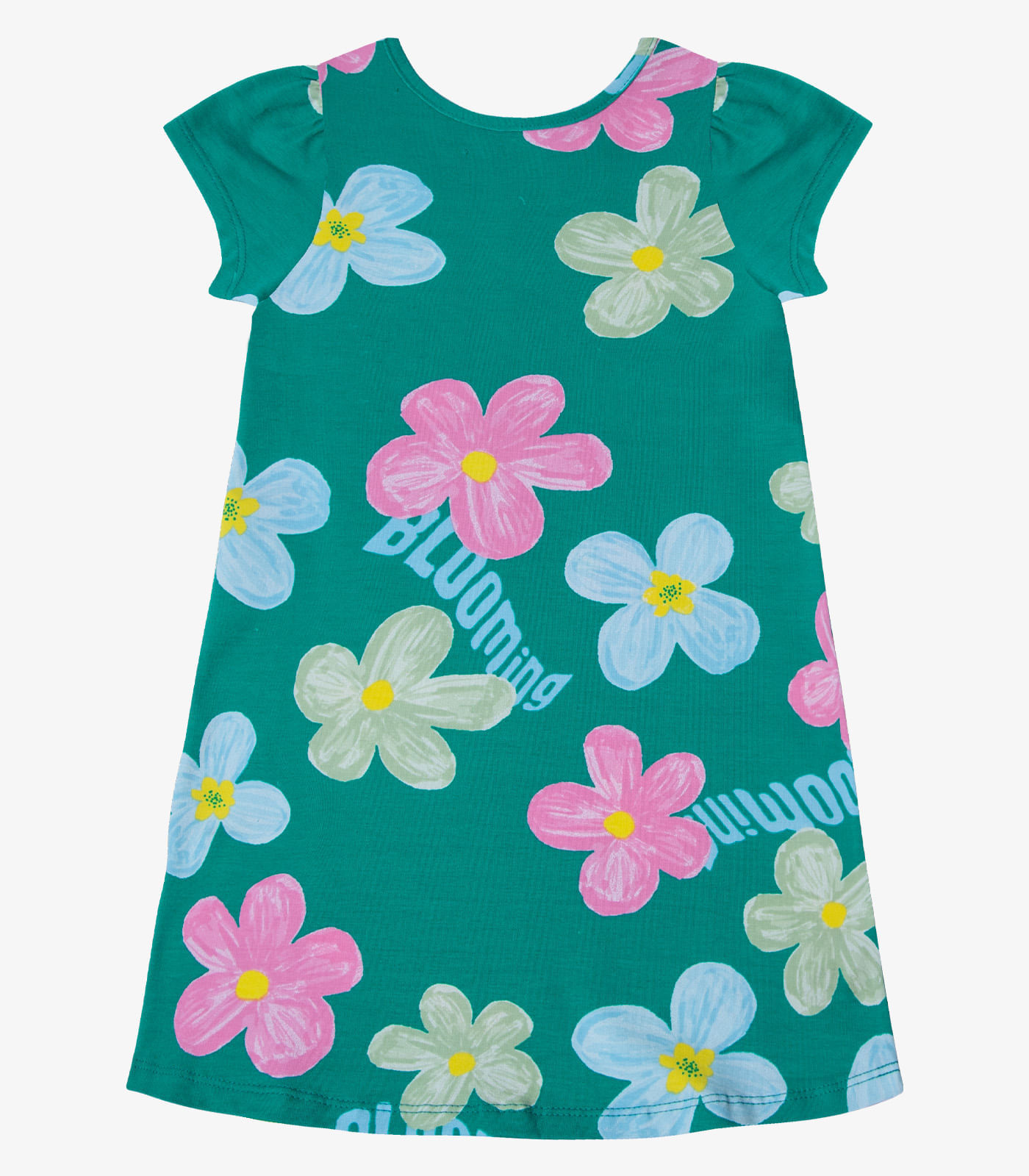 Miniatura Vestido Infantil Estampado Select Rosa 10