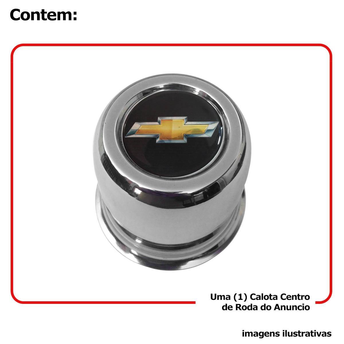 Miniatura Calota Centro Copinho Gm C10 C14 D10 Roda Mangels Furo 90Mm
