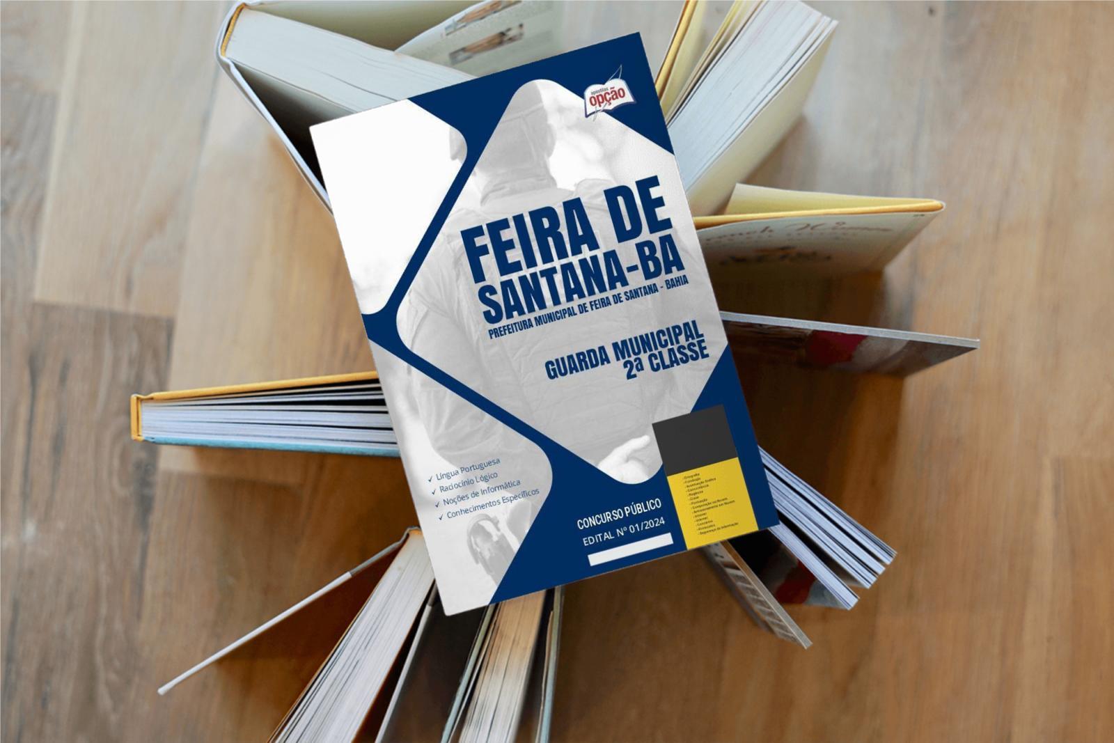 Miniatura Apostila Prefeitura Feira Santana Ba 2024 Guarda Municipal 2