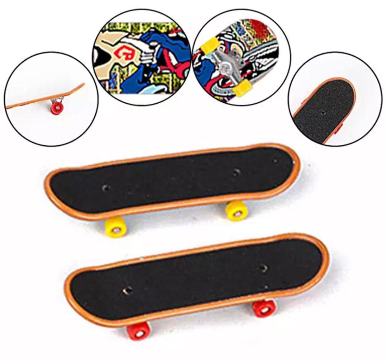 Kit Radical Esportes De Dedo Fingerboard Bicicleta Scooter