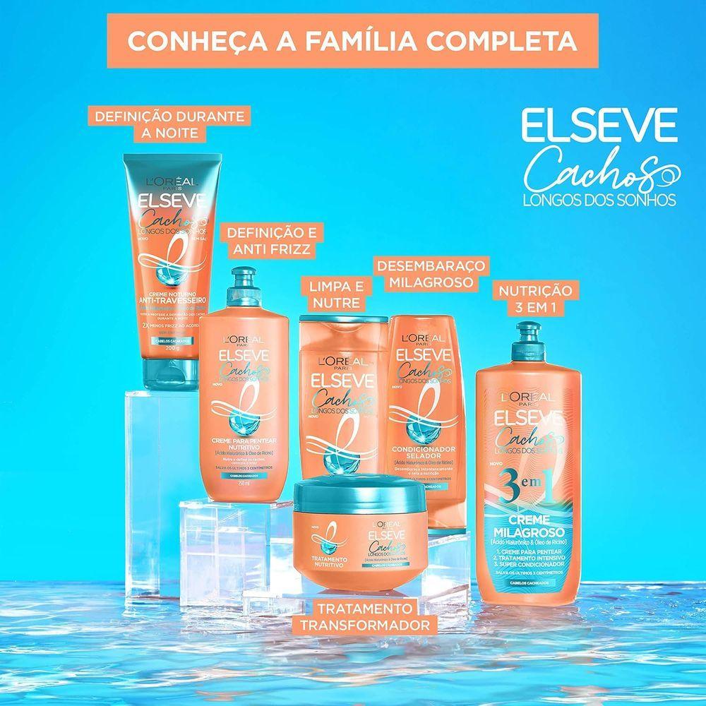 Miniatura Shampoo Nutri Preenchedor Elseve Cachos Longos Dos Sonhos L'oréal Paris 200ml