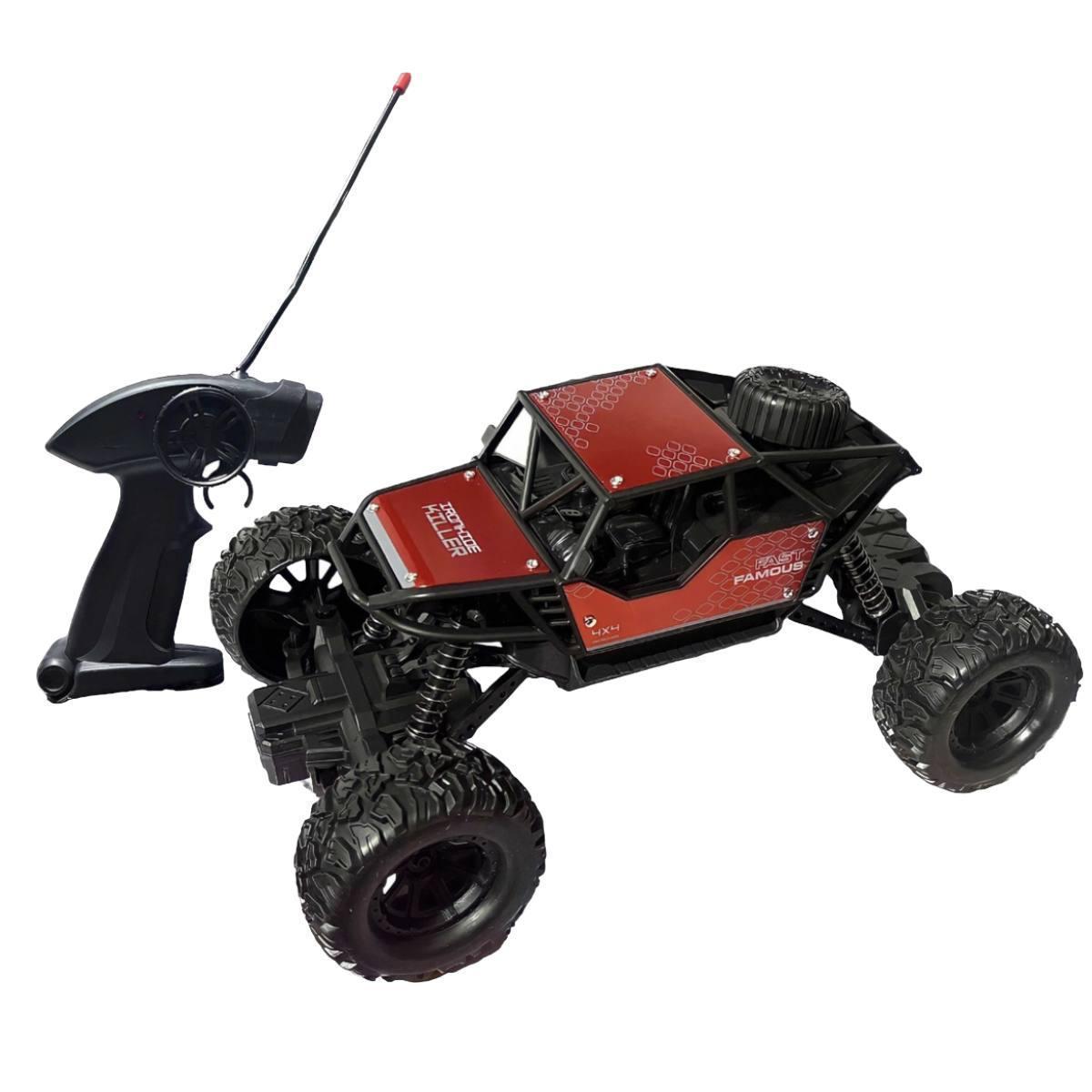 Miniatura Carrinho Infantil Grande Controle Remoto Recarregavel 4X4