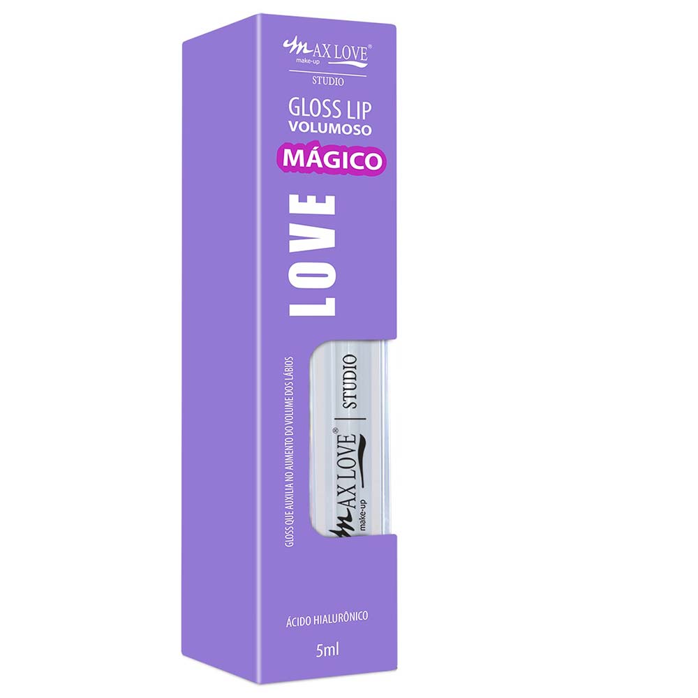 Miniatura Gloss Labial Max Love - Lip Volumoso Mágico 1 Un