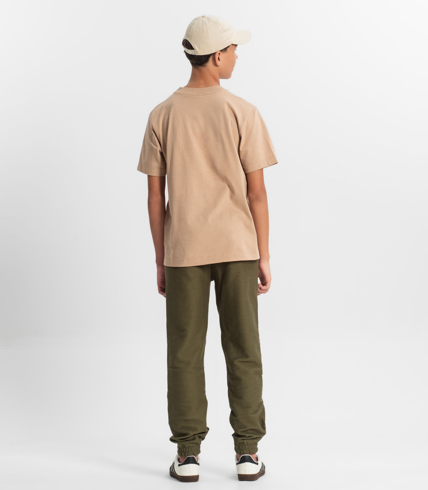 Miniatura Calça Jogger Juvenil Masculia Minty Verde 12