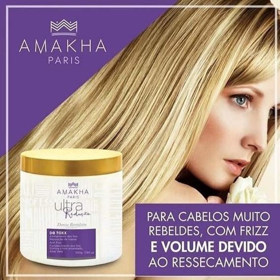 Miniatura Botox Purple 500G Amakha Paris Recupera Cabelos Danificados