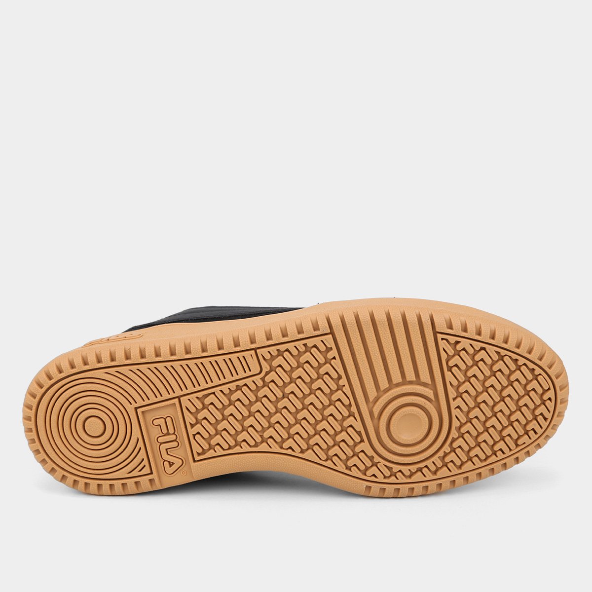 Tênis Fila Acd Classic Se Masculino Preto+Dourado - 38