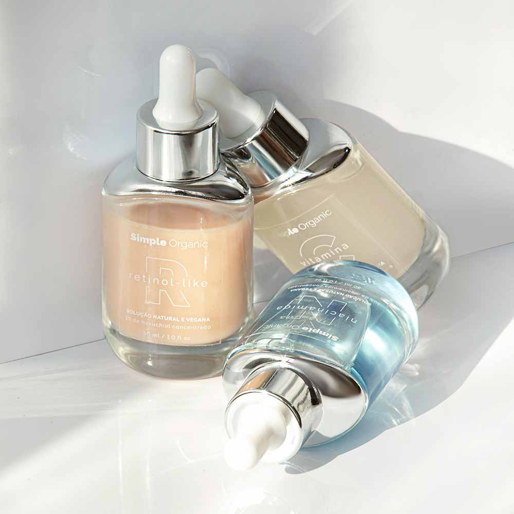 Miniatura Solução Simple Organic Retinol-Like 30ml