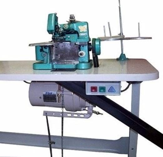 Miniatura Overloque Semi Industrial Com Motor Grande+Mesa