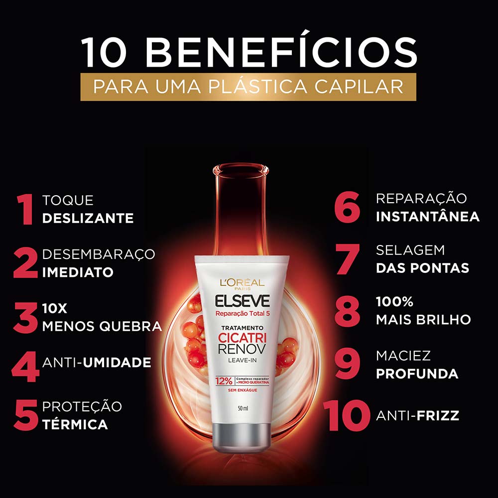 Miniatura Elseve Kit - Óleo Extraordinário + Cicatri Renov Leave-In Kit