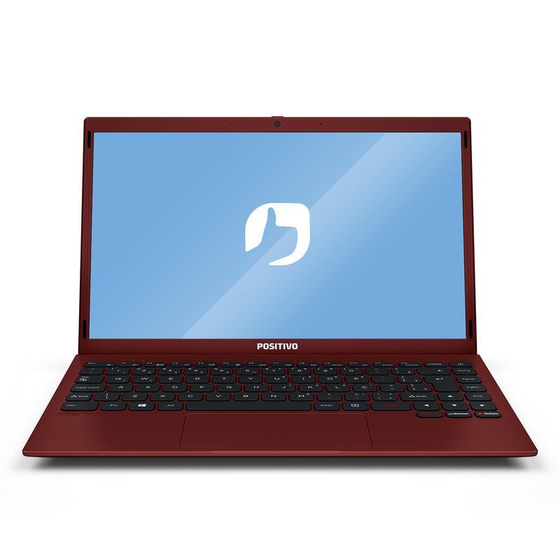 Notebook Positivo Motion Red Q464C-O Intel Atom 4Gb 64Gb 14 64 gb - Notebook - Positivo - 4 gb - Intel graphics - Intel atom quad core - Windows 10 home - 14"