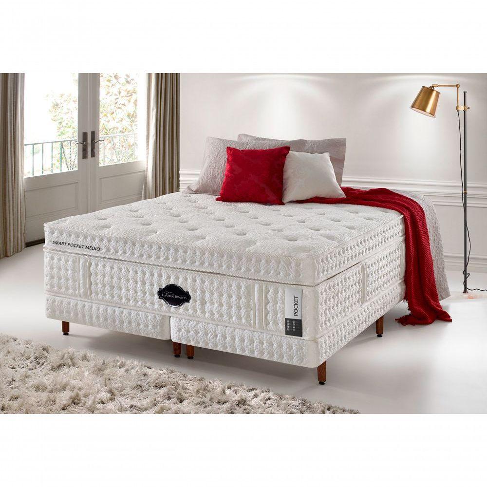 Miniatura Colchão De Látex Médio Box King 193x203cm