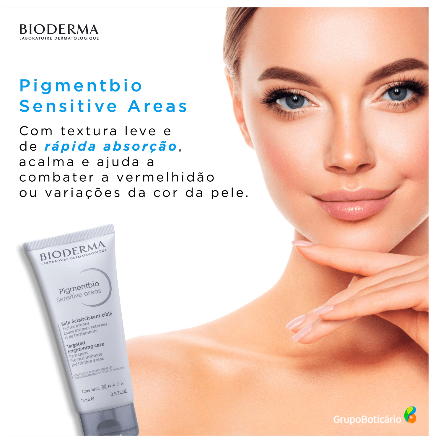 Bioderma Pigmentbio Sensitive Areas - Sérum Clareador 75ml