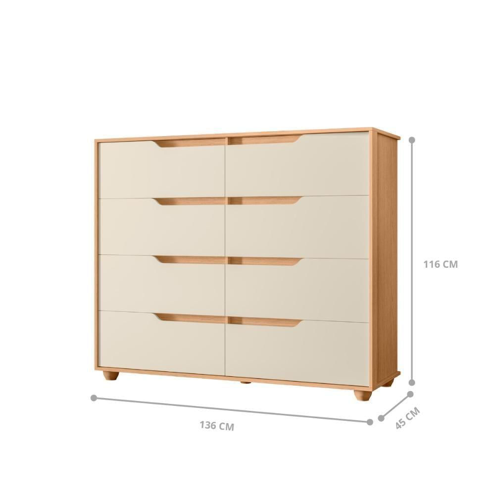 Miniatura Comoda Bandeirantes Freijo Off White