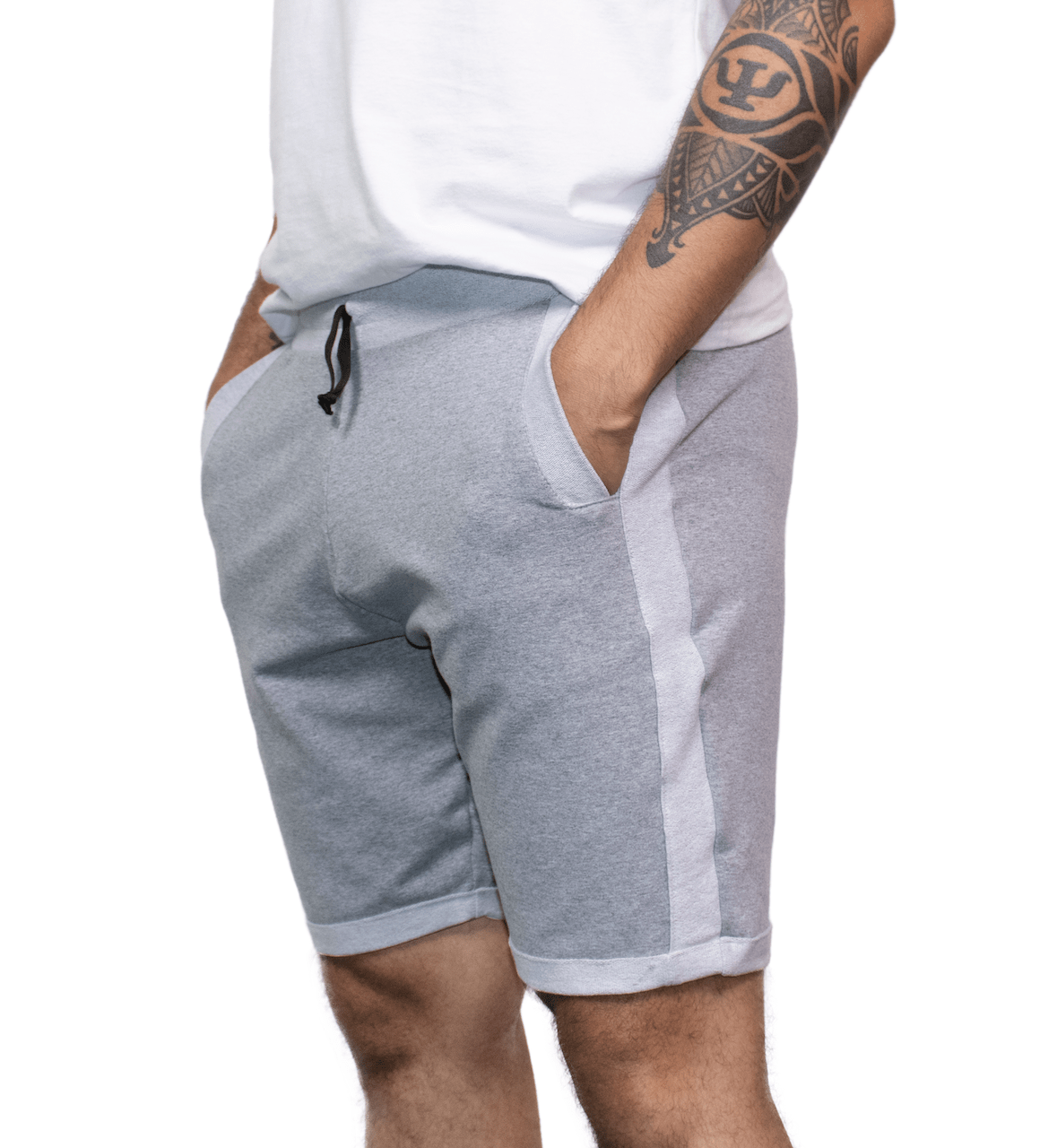 Miniatura Bermuda Moletinho Inter - Cinza Mescla G