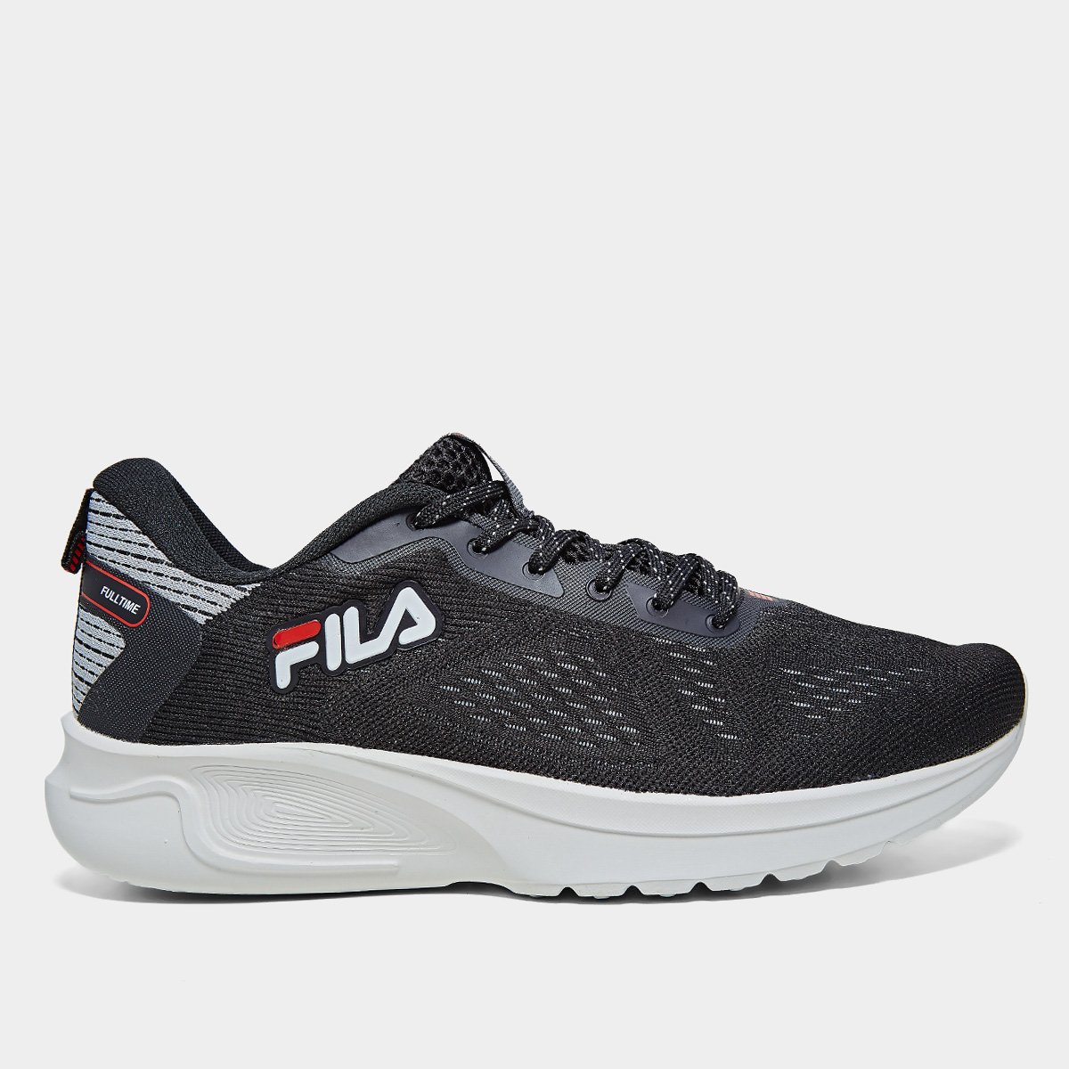 Miniatura Tênis Fila Fulltime Masculino Preto+Chumbo - 40