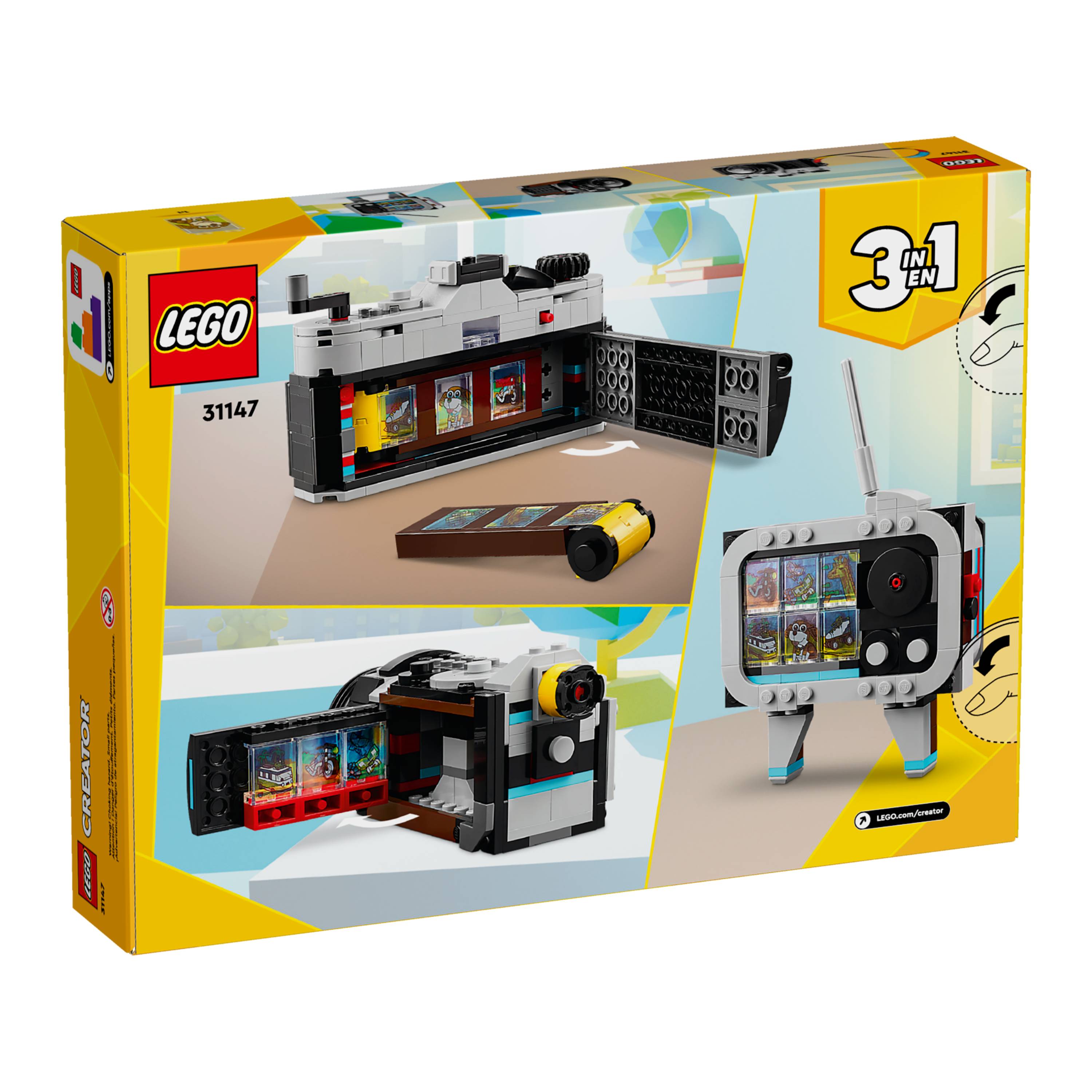 LEGO Creator 3 em 1 - Câmera Retrô