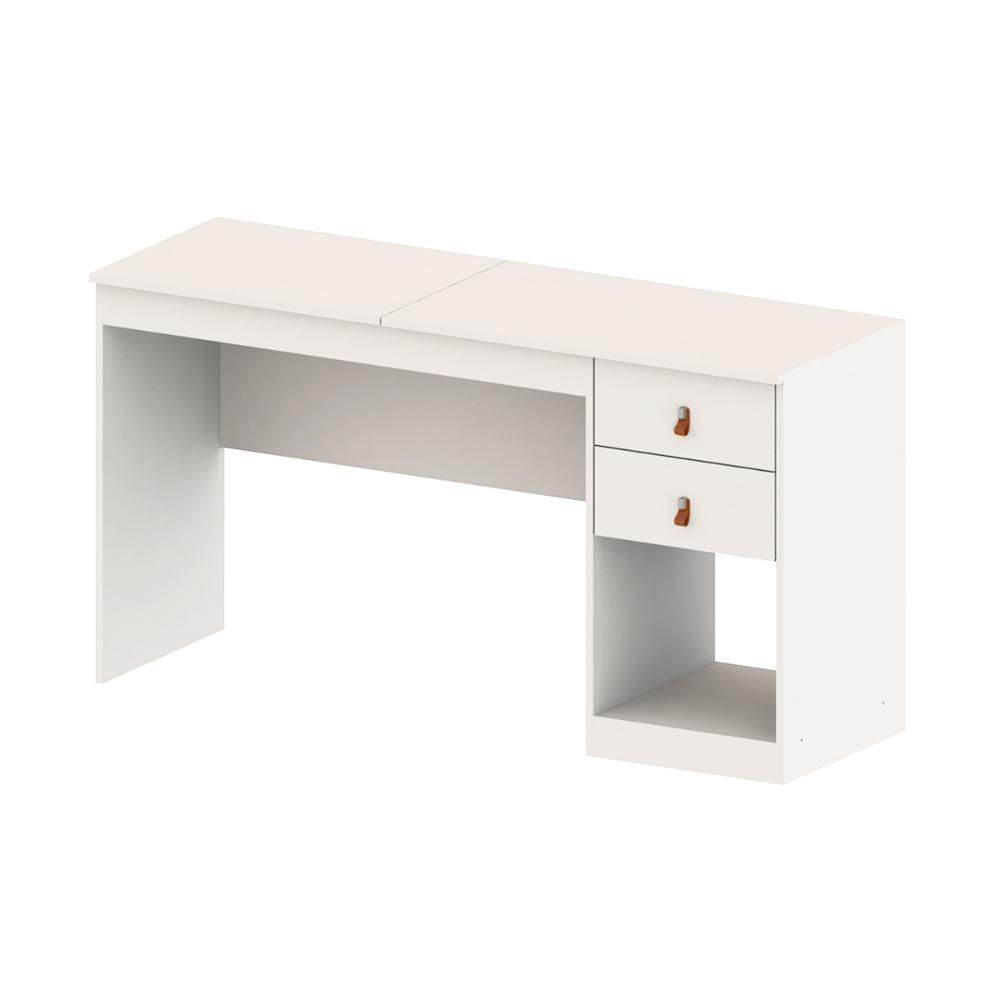 Miniatura Penteadeira com 1 Porta com Espelho e 2 Gavetas 140cm Multimóveis CR35266 Branco